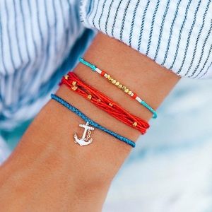 🌟HP🌟 Pura Vida NWT Boat life set of 3 bracelets